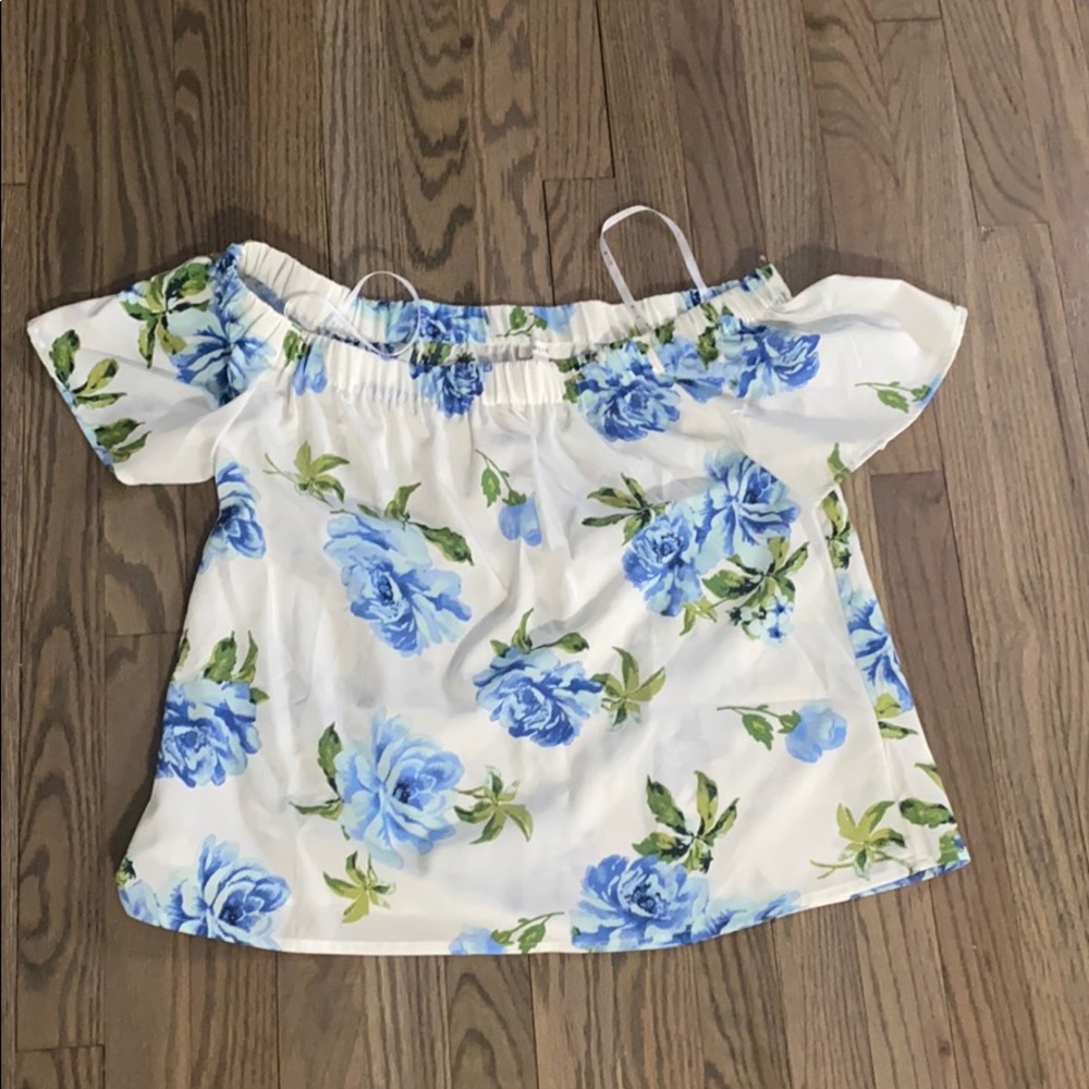 Off the shoulder shirt